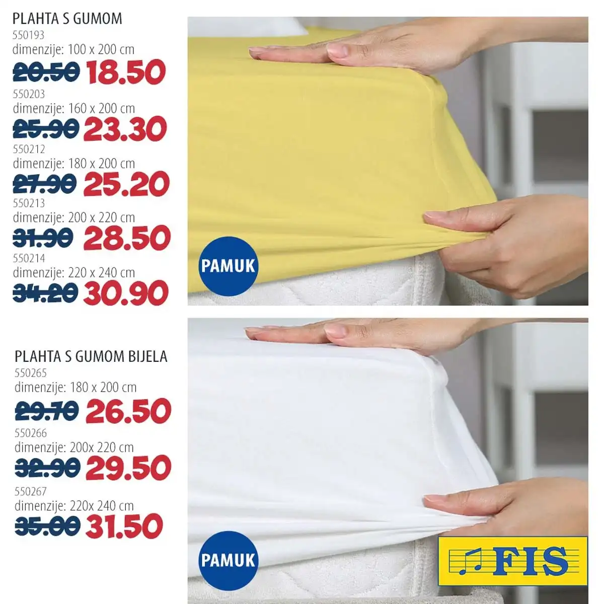 FIS HOME sniženja do 30% nadmadraci jastuci i step deke za kvalitetan san do 11.05.2026 strana 4
