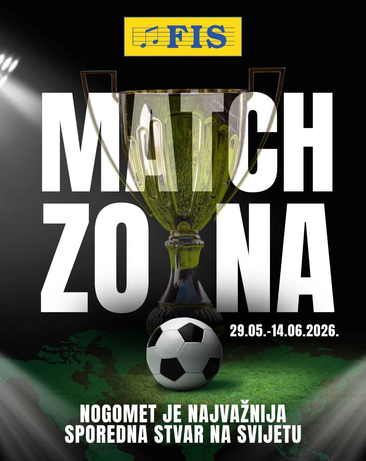 FIS Match Zona akcija 29.05.–14.06.2026 – televizori, audio oprema i tehnika po akcijskim cijenama
