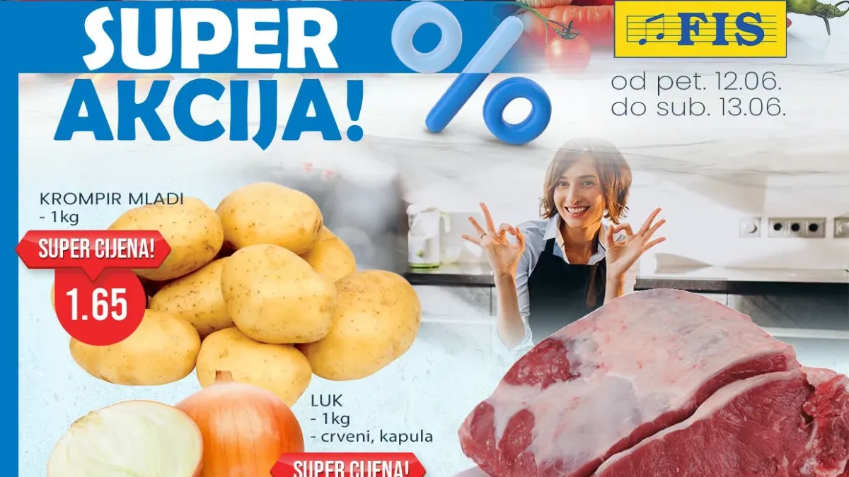 FIS Super akcija do 59% popusta i cijene već od 1,00 KM do 13.06.2026
