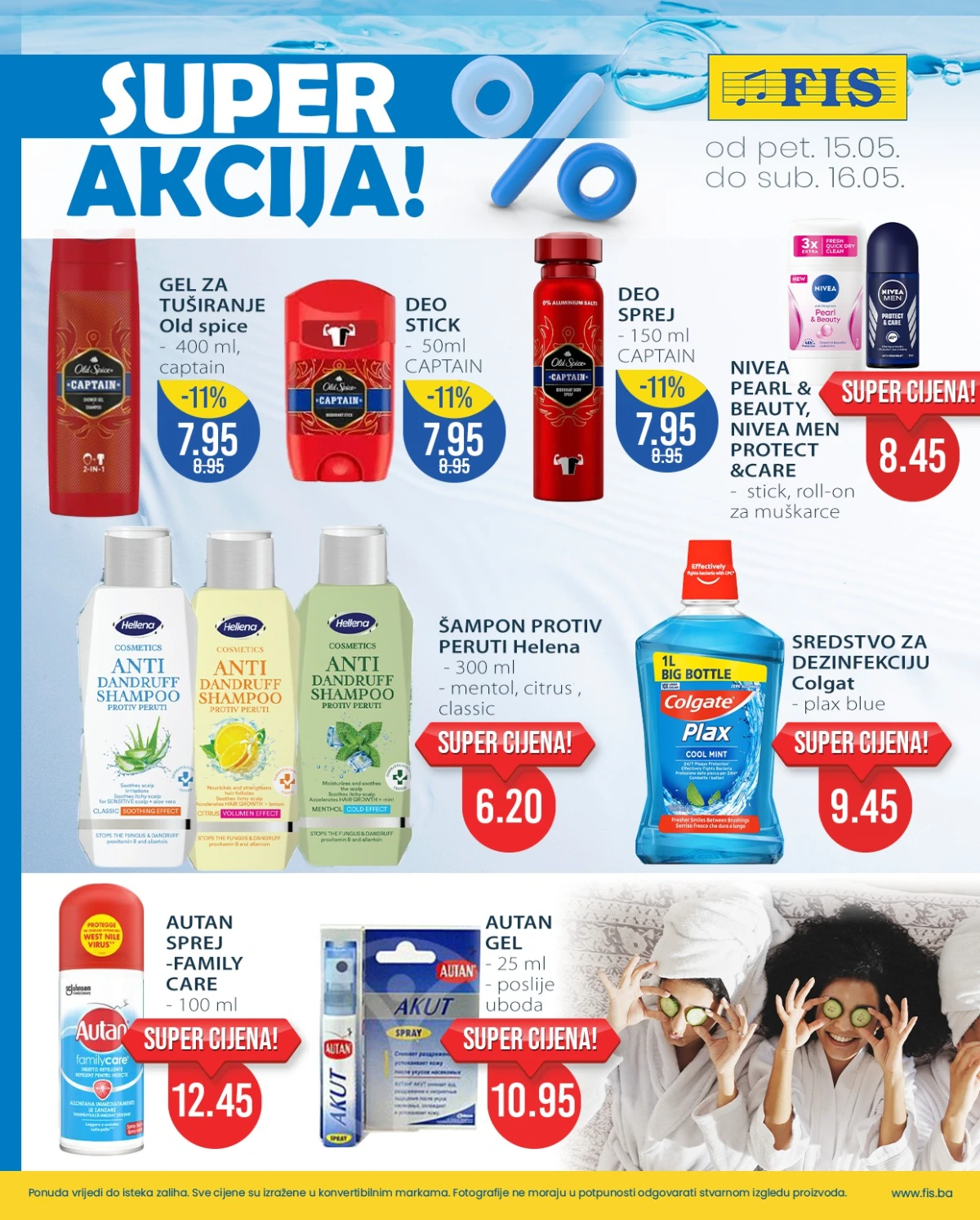 FIS akcija Old Spice Colgate i Helena proizvodi maj 2026
