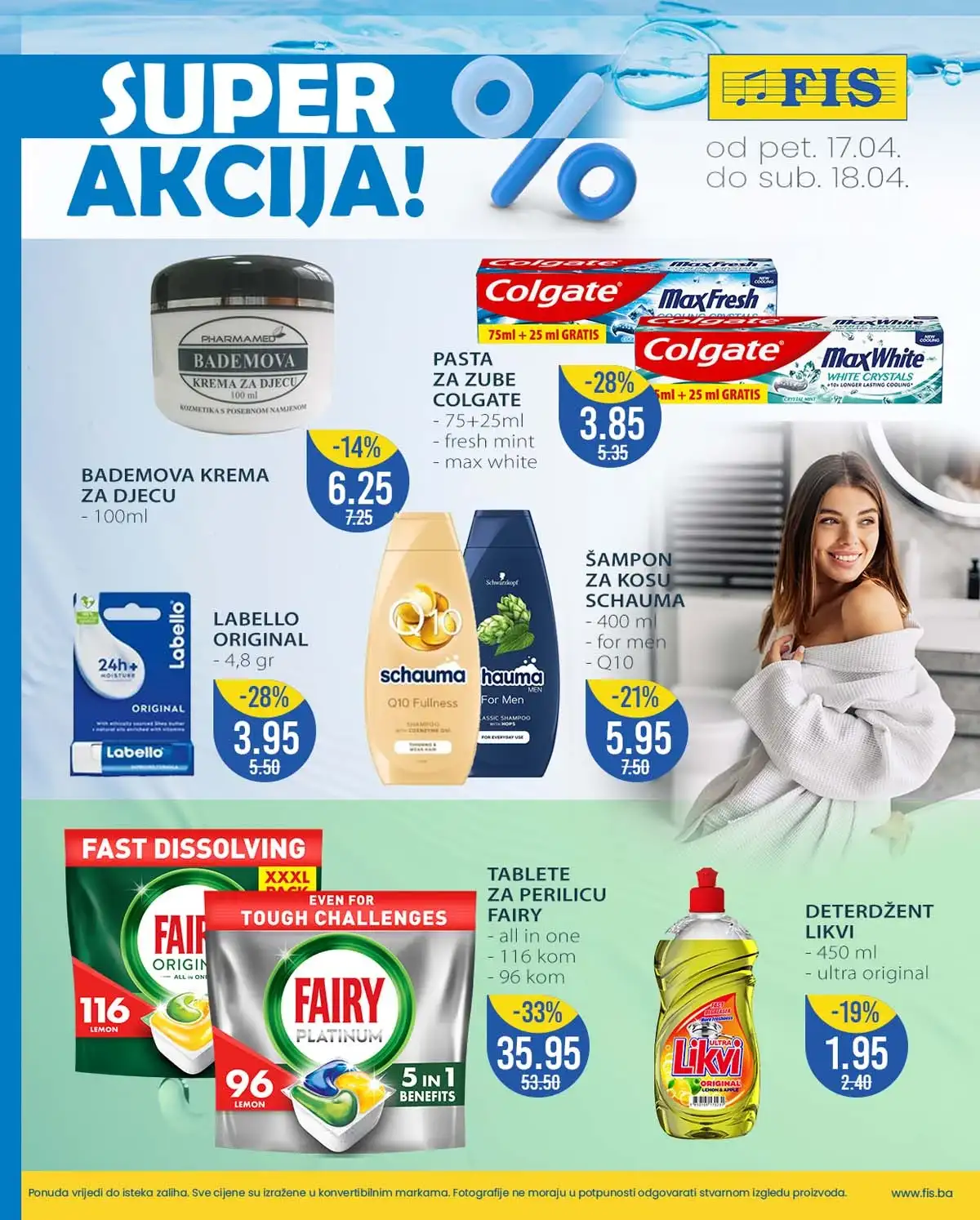 FIS katalog vikend akcije sredstva za čišćenje i kućni proizvodi sniženje april 2026 strana 6