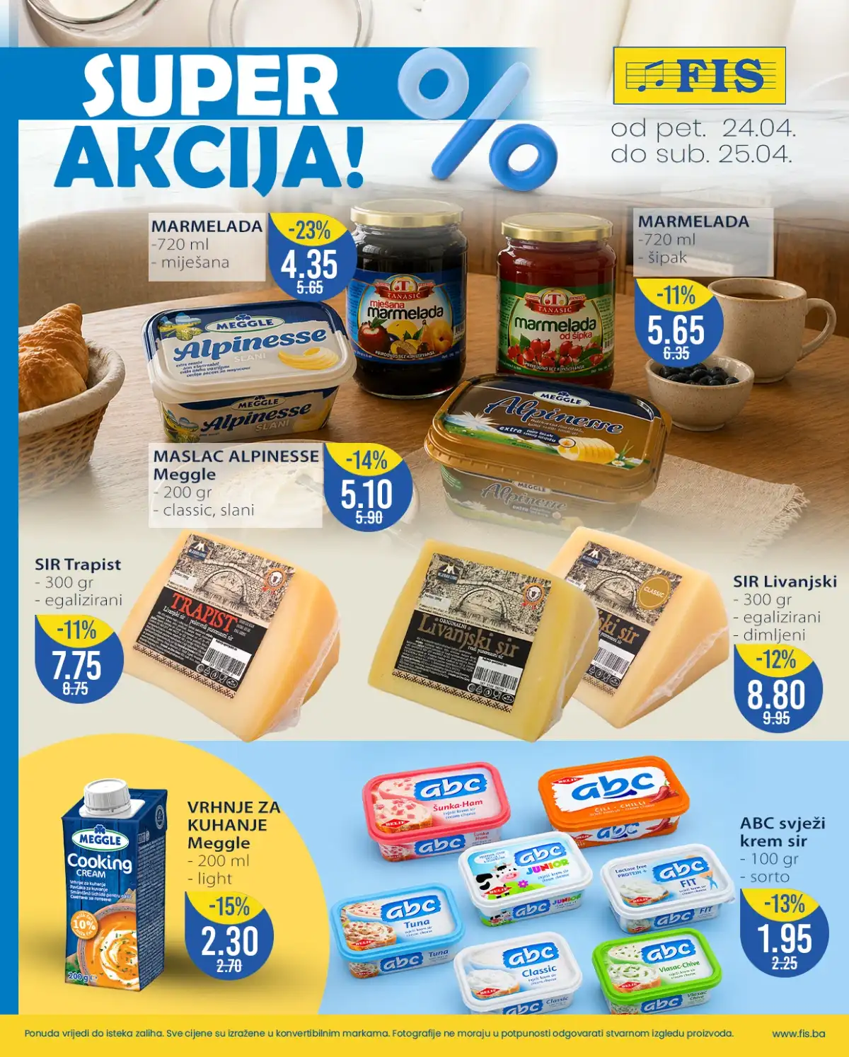 FIS katalog vikend akcije prehrana piće i kućni proizvodi na sniženju april 2026 strana 3