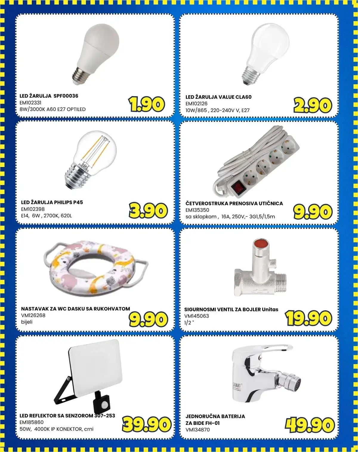 FIS katalog – tekstil za dom i dodatna oprema na sniženju