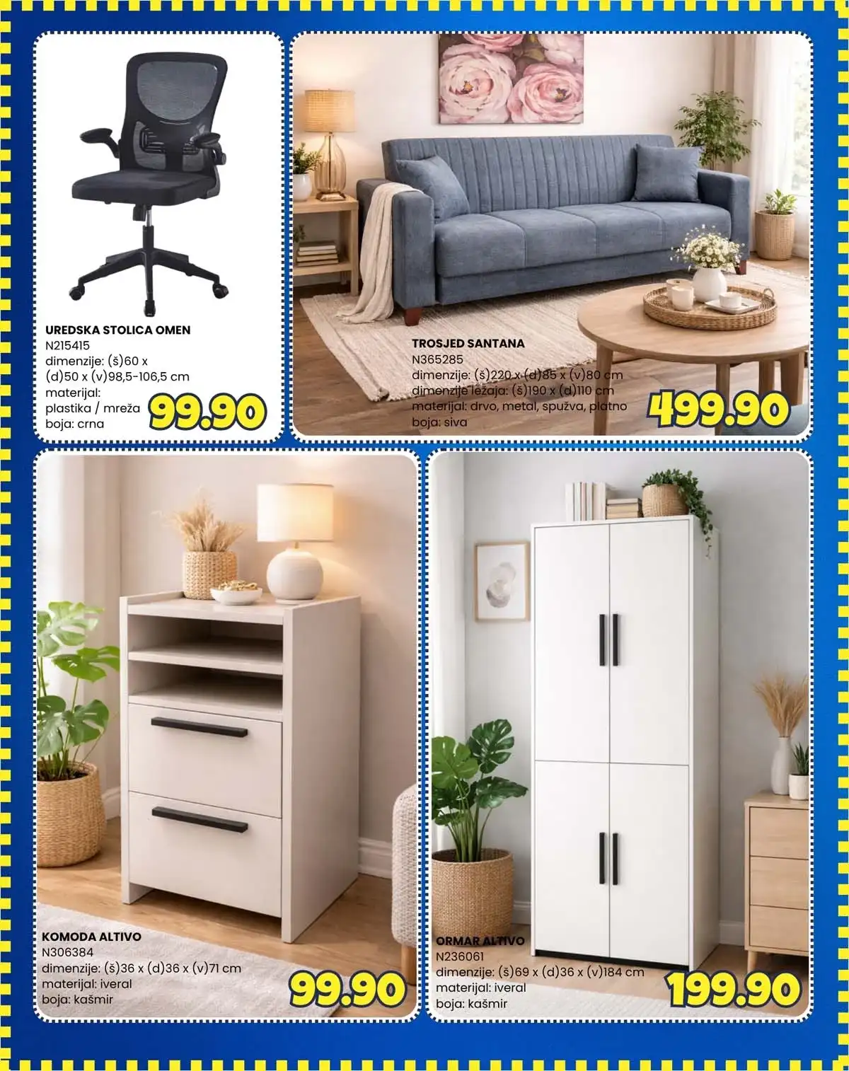 FIS vikend akcija – tekstil, garderoba i oprema za dom na akciji