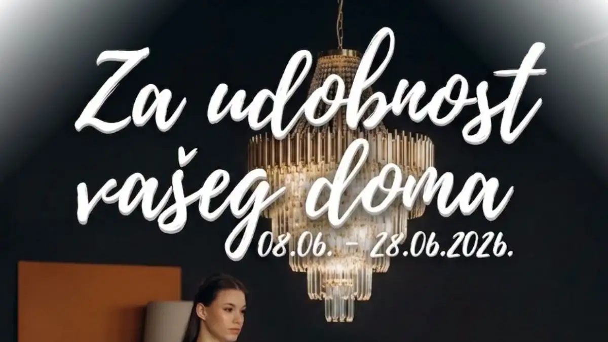 FIS Ambienta akcija do 28.06.2026 – namještaj za dnevnu sobu, trpezariju i spavaću sobu po sniženim cijenama