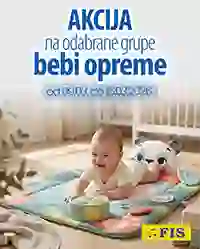 FIS sniženje 20% na bebi kolica, auto sjedalice, hodalice, tute i kadice do 15. marta 2026