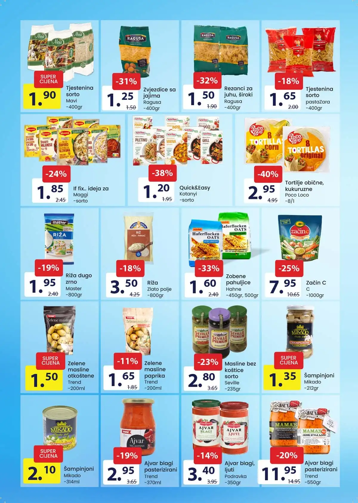 FIS akcija prehrane i hemije – katalog sniženja proizvoda za dom i svakodnevnu kupovinu