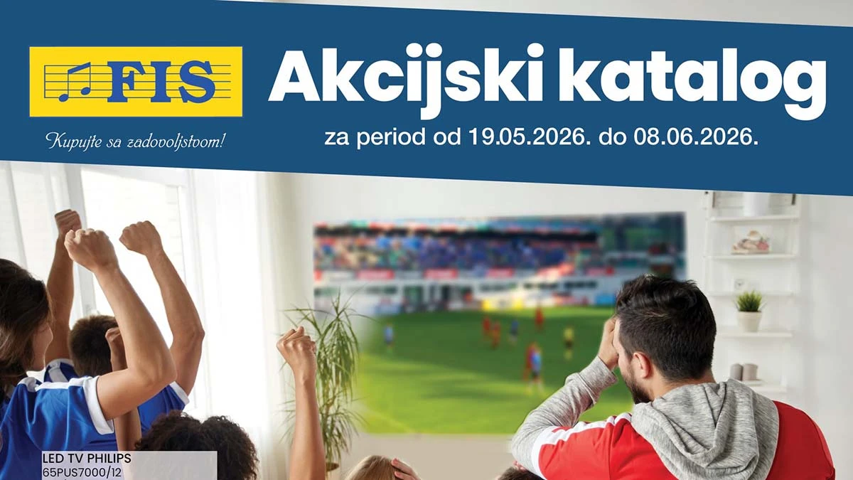 FIS katalog tehnike – Samsung, Philips i FOX TV uređaji na akciji