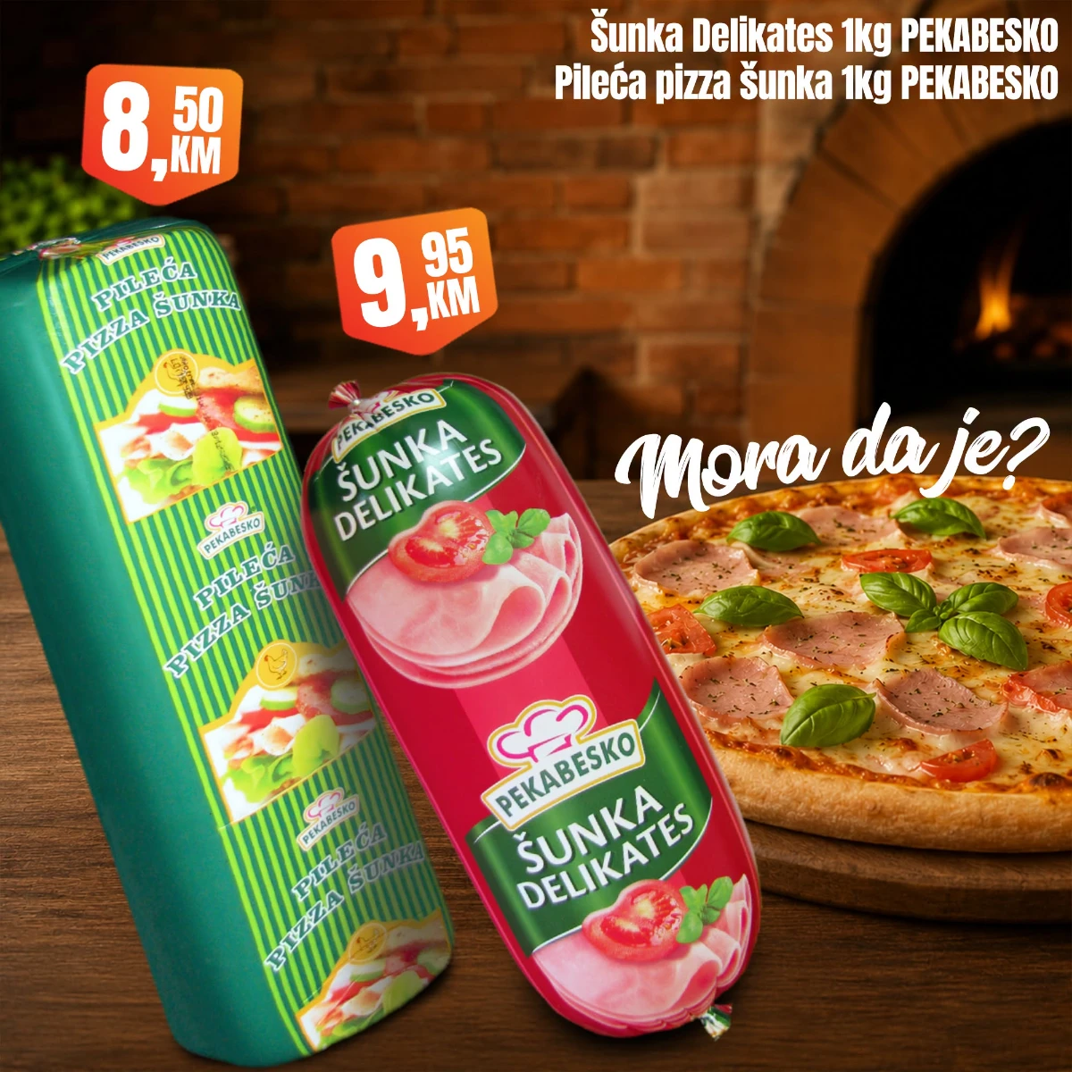Fortuna Market vikend akcija strana 4 – Pekabesko šunka delikates 8,50 KM i pileća pizza šunka 9,95 KM