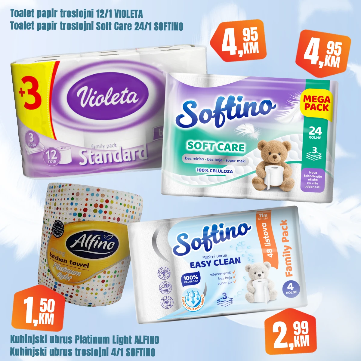 Fortuna Market praznična akcija strana 23 popusti na piće i kućne potrepštine BiH