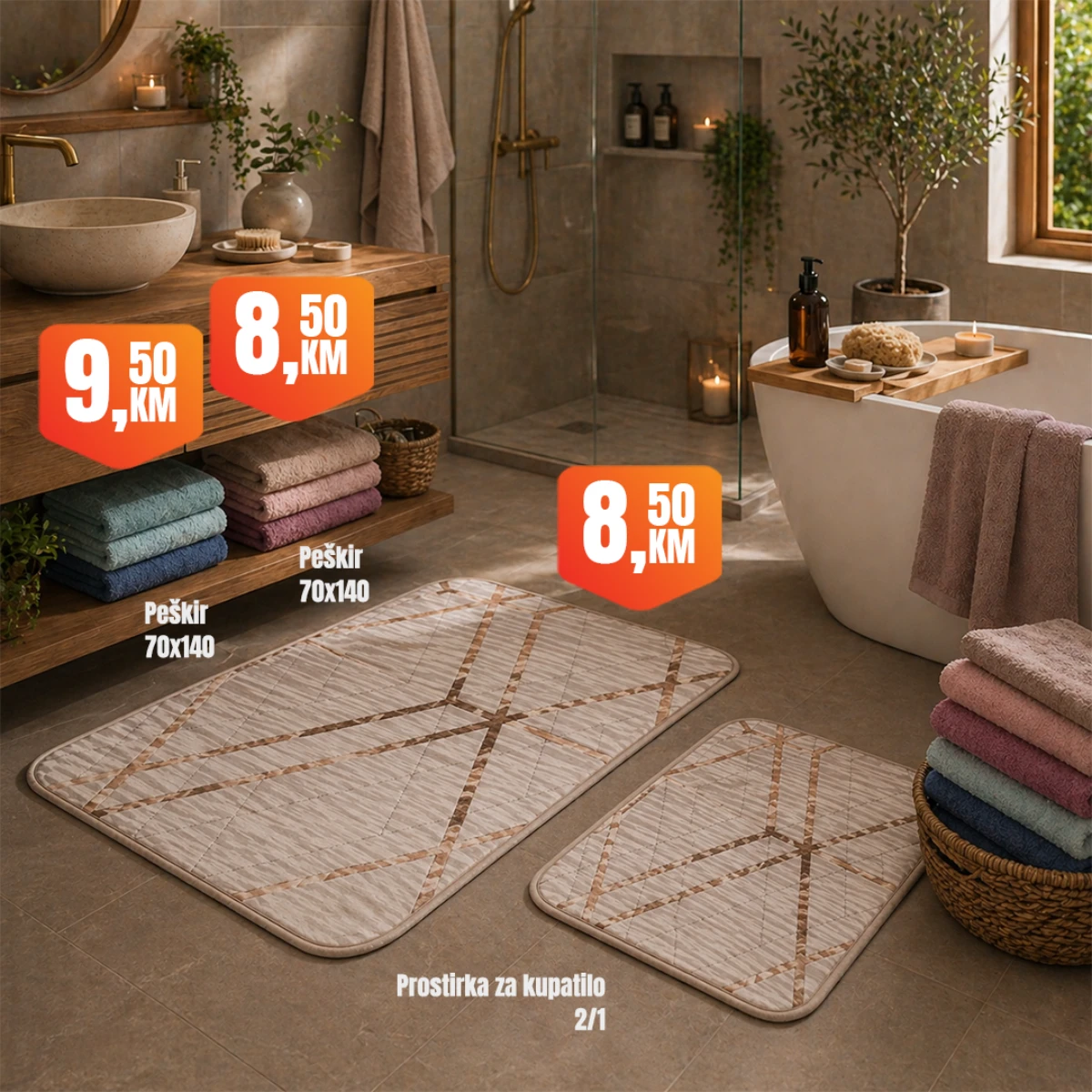 Fortuna Market praznična akcija strana 45 velika sniženja BiH