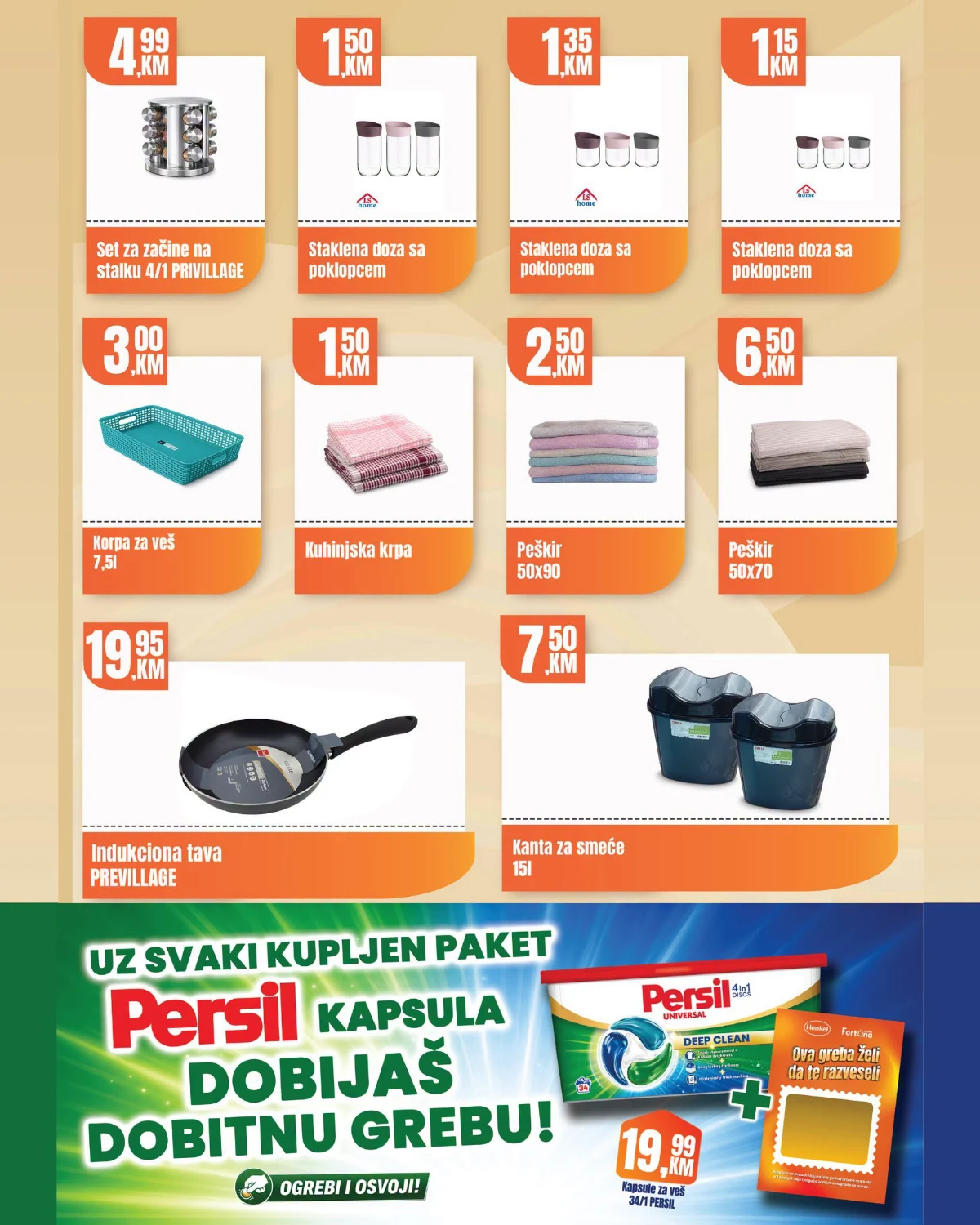 Fortuna Market Tešanjka akcija završna ponuda i pogodnosti povodom otvorenja strana 12