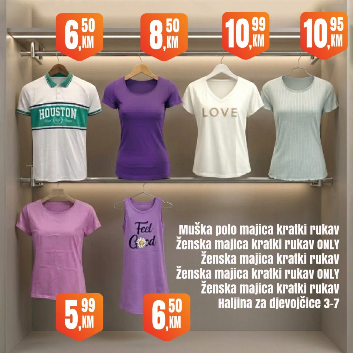 Fortuna Market vikend akcija strana 37 – majice i odjeća Fortuna Market vikend akcija strana 37 – muške i ženske majice po akcijskim cijenama