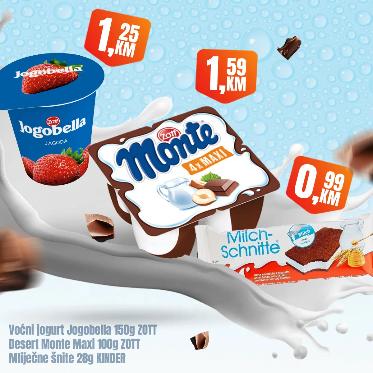 Fortuna Market vikend akcija strana 9 – grčki jogurt 1,99 KM i corn flakes 2,25 KM