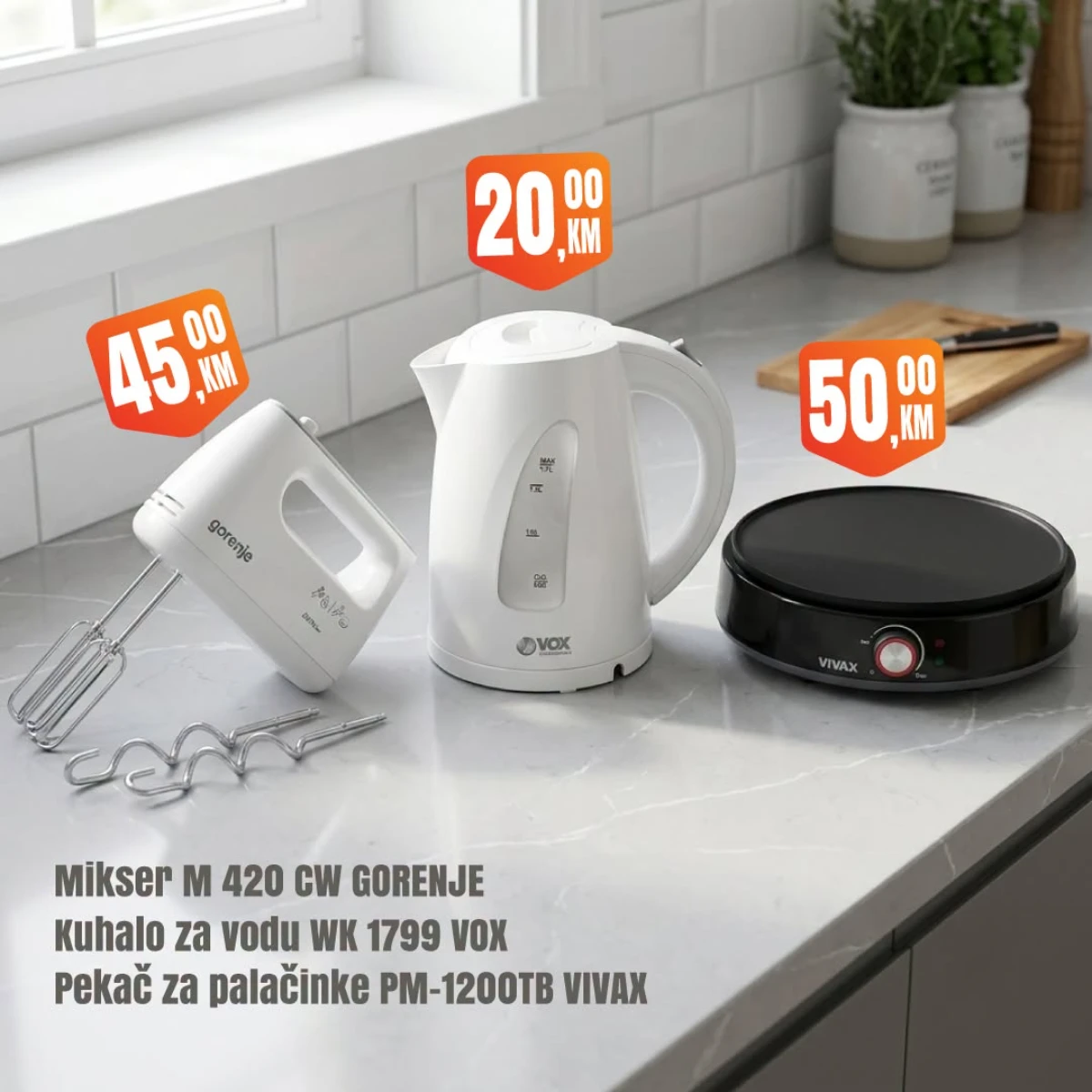 Fortuna Market vikend akcija strana 25 – mikrovalna pećnica Gorenje 150 KM i mini električna pećnica 119 KM