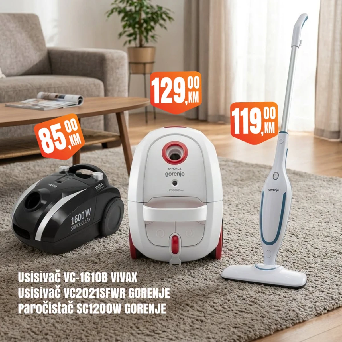 Fortuna Market vikend akcija strana 32 – platneni kofer 59,95 KM i prostirka za kupatilo 6,50 KM