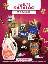 Fortuna katalog maj 2026 – vino, suhomesnati proizvodi, sirevi i kućne ponude do 31.05.2026