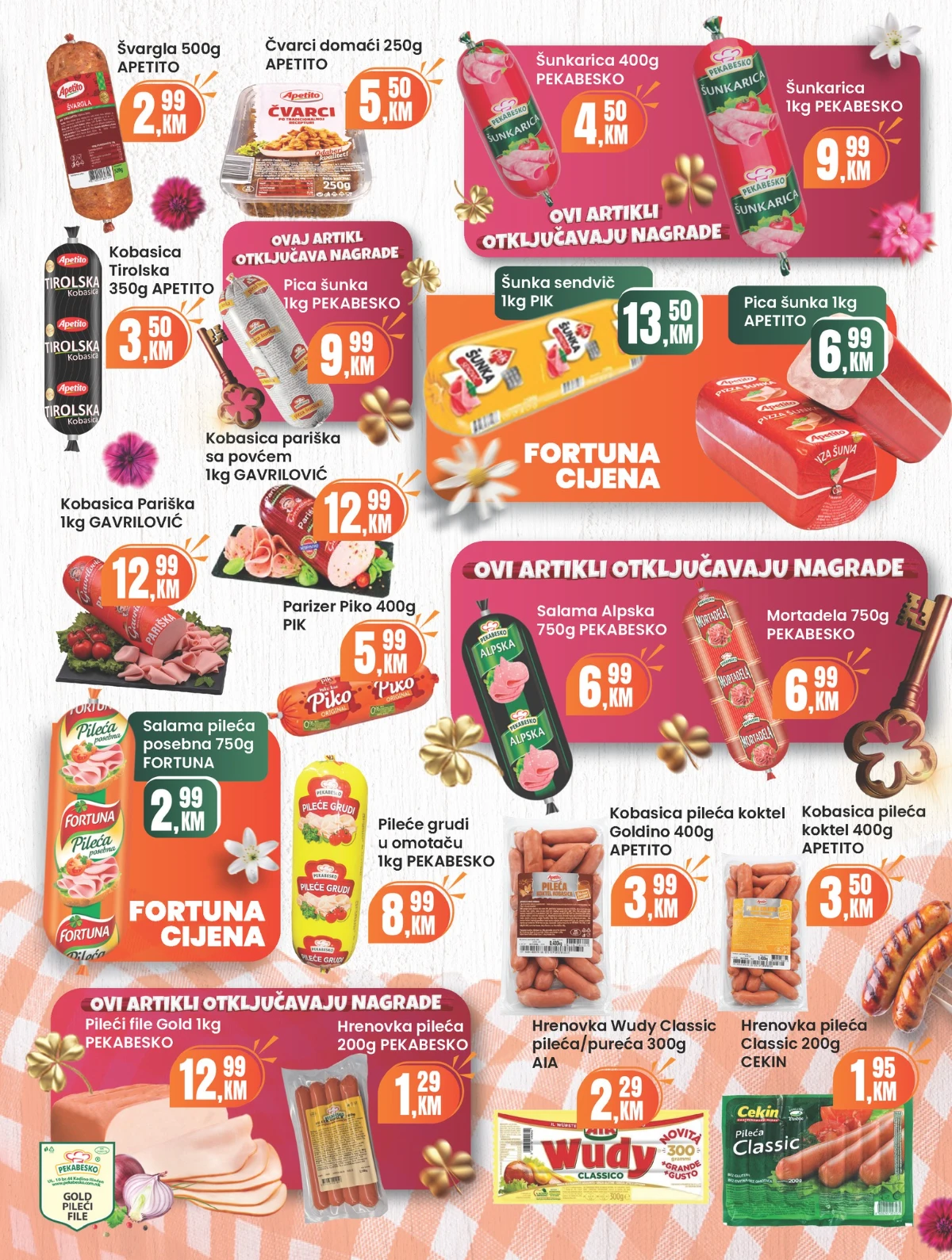 Fortuna katalog akcija do 30% – prehrana i proizvodi za domaćinstvo (strana 3)