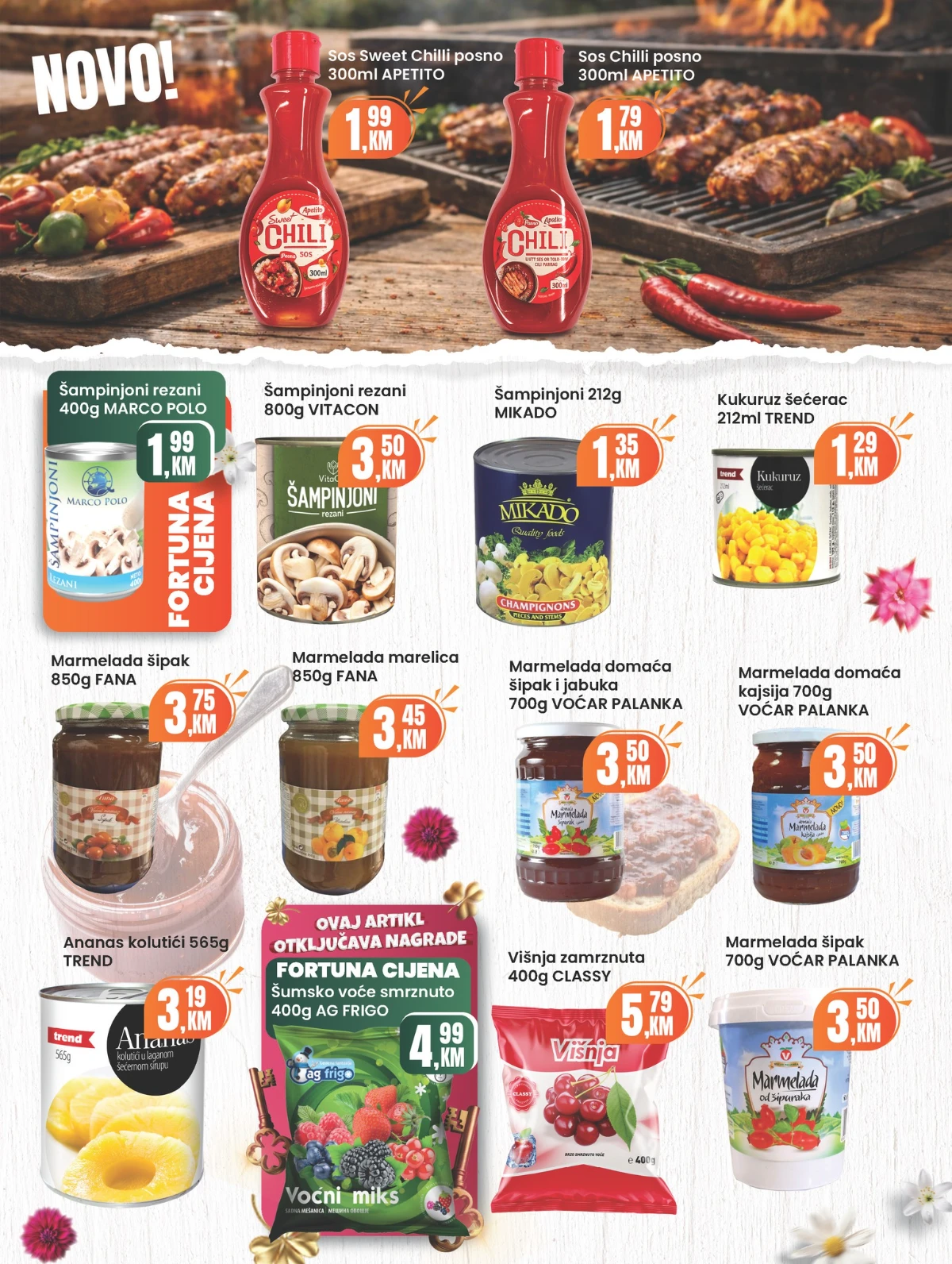 Fortuna katalog akcija do 30% – prehrana i proizvodi za domaćinstvo (strana 11)