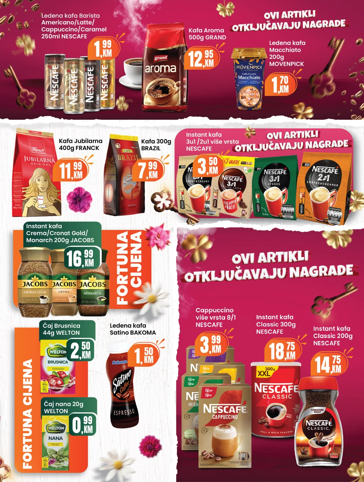 Fortuna katalog akcija do 30% – prehrana i proizvodi za domaćinstvo (strana 16)