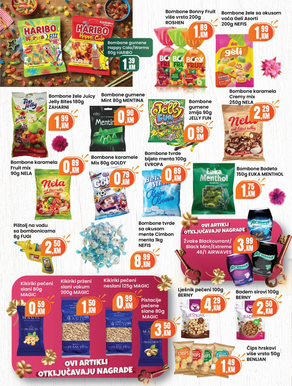 Fortuna katalog akcija do 30% – prehrana i proizvodi za domaćinstvo (strana 21)