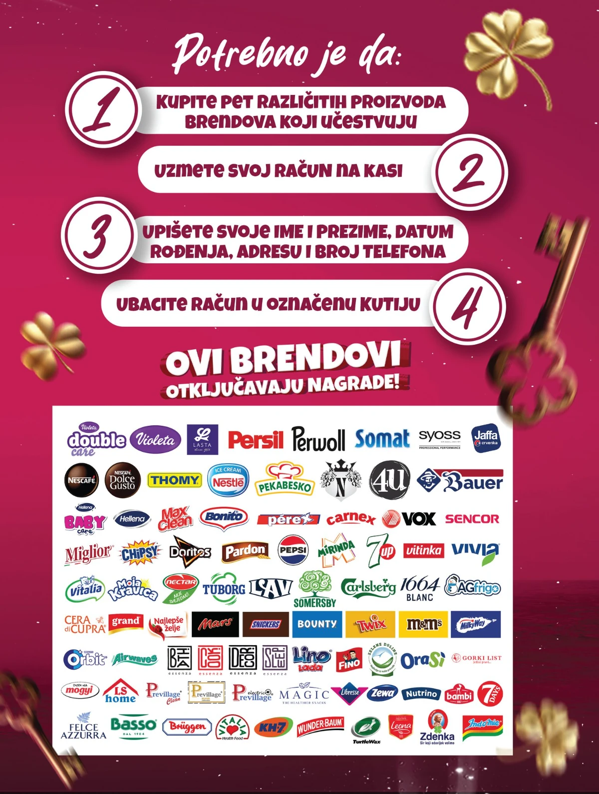 Fortuna katalog akcija do 30% – prehrana i proizvodi za domaćinstvo (strana 39)