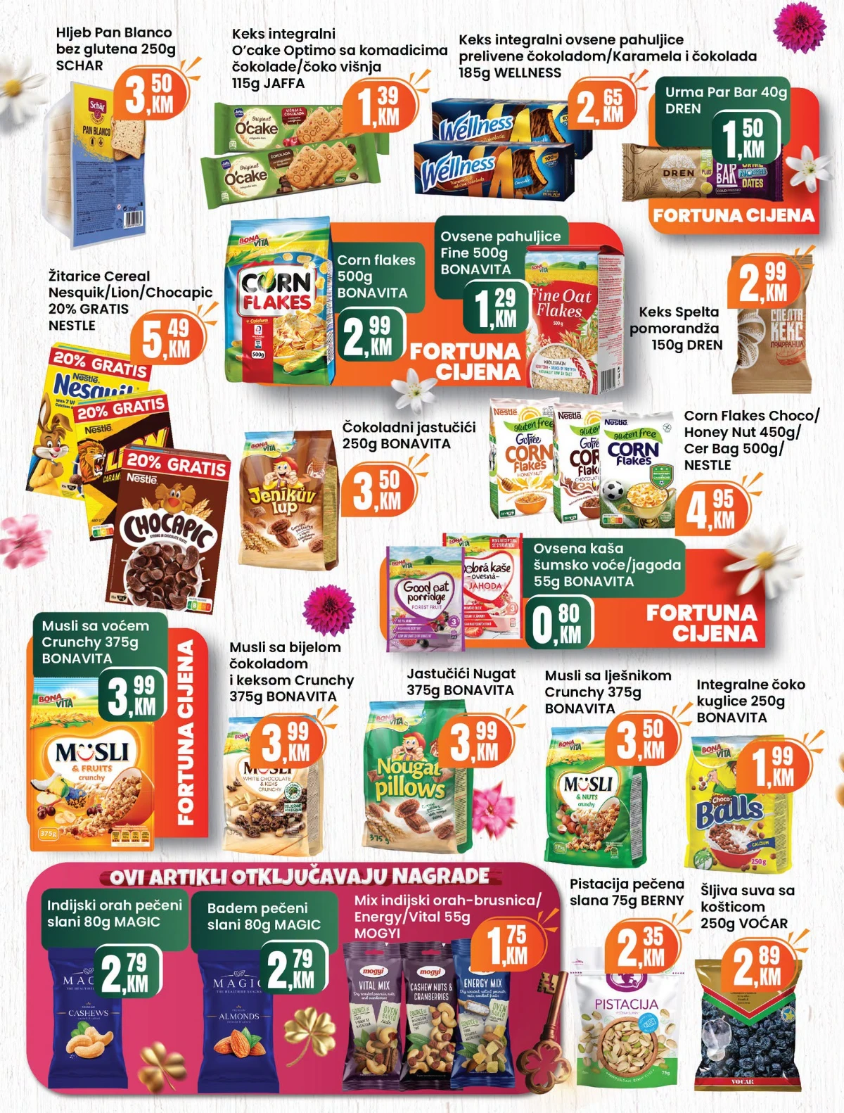 Fortuna katalog akcija do 30% – prehrana i proizvodi za domaćinstvo (strana 14)