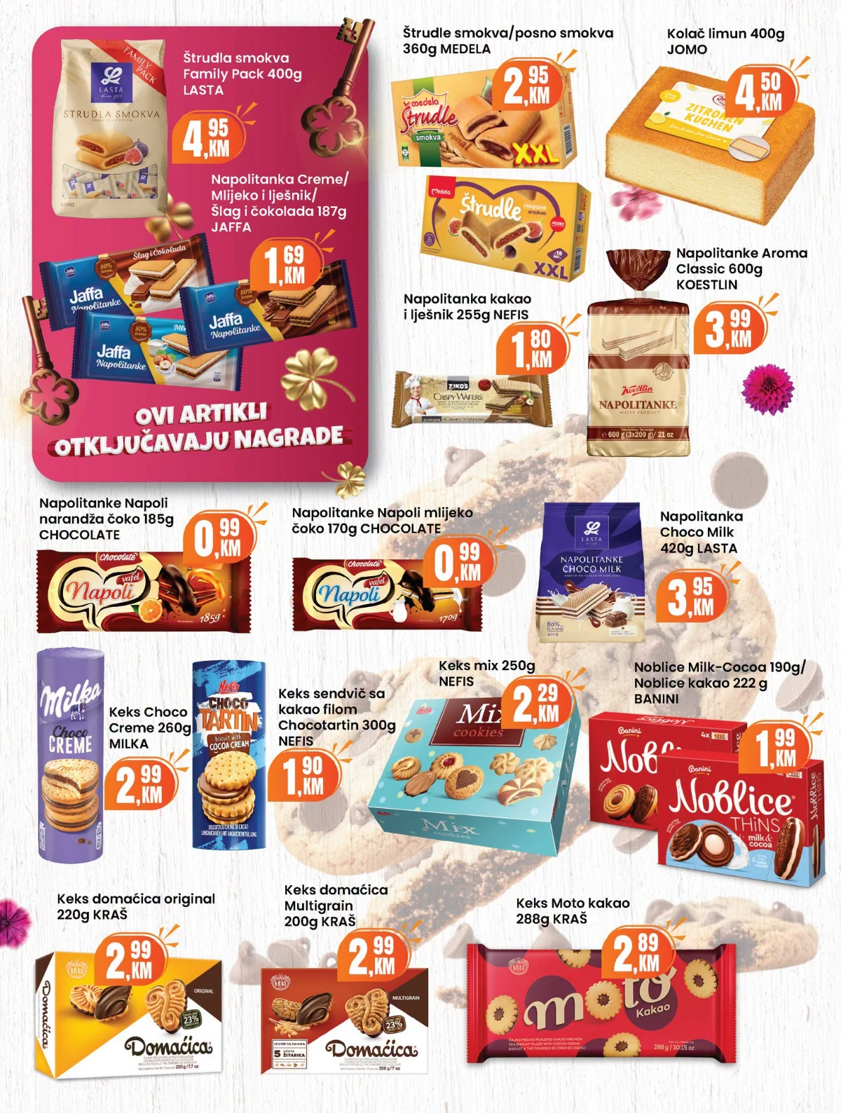 Fortuna katalog akcija do 30% – prehrana i proizvodi za domaćinstvo (strana 18)