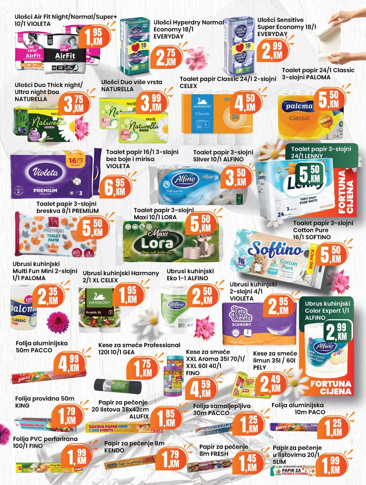 Fortuna katalog akcija do 30% – prehrana i proizvodi za domaćinstvo (strana 27)