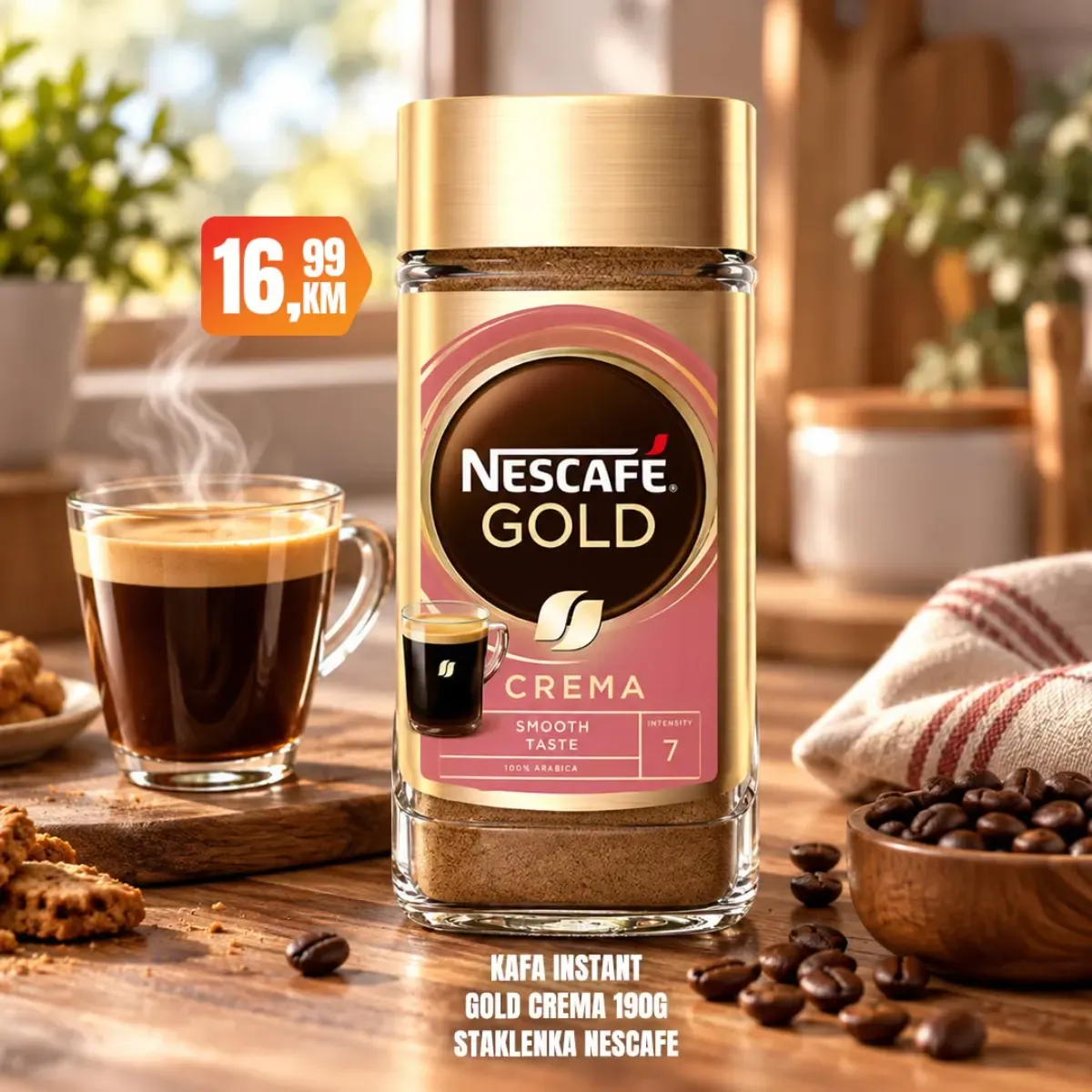 Nescafé Gold Crema na Fortuna Market vikend akciji
