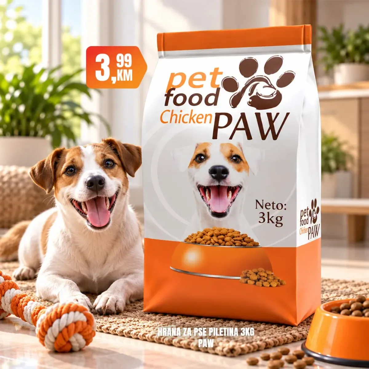 Fortuna Market akcija – hrana za pse Pet Food Paw