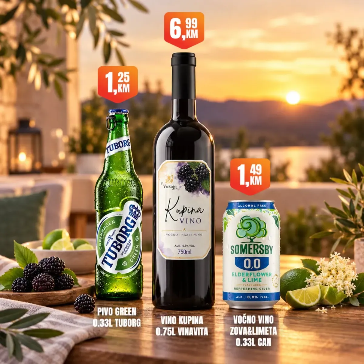 Fortuna Market vikend ponuda pića