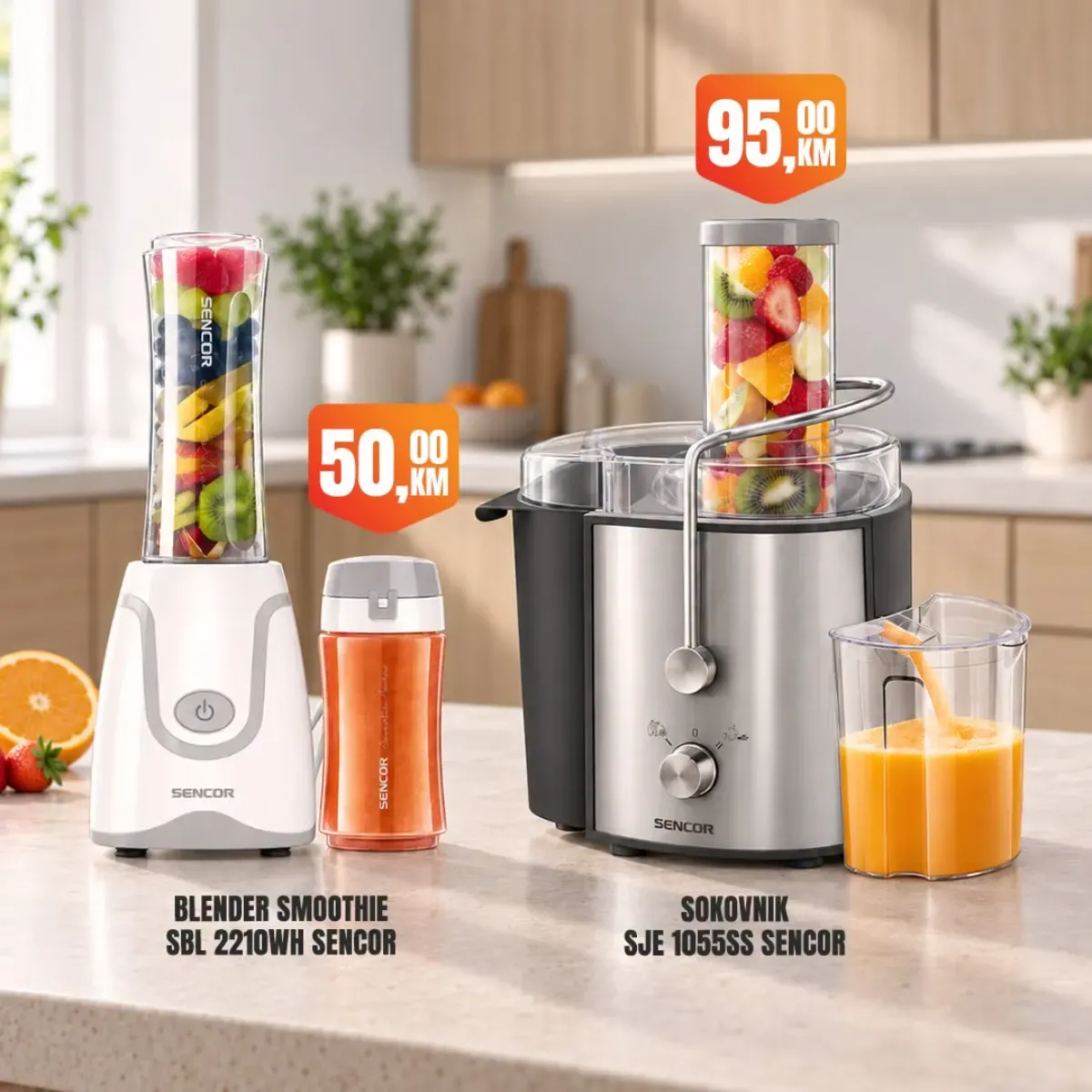 Fortuna Market akcija – Sencor blender i sokovnik