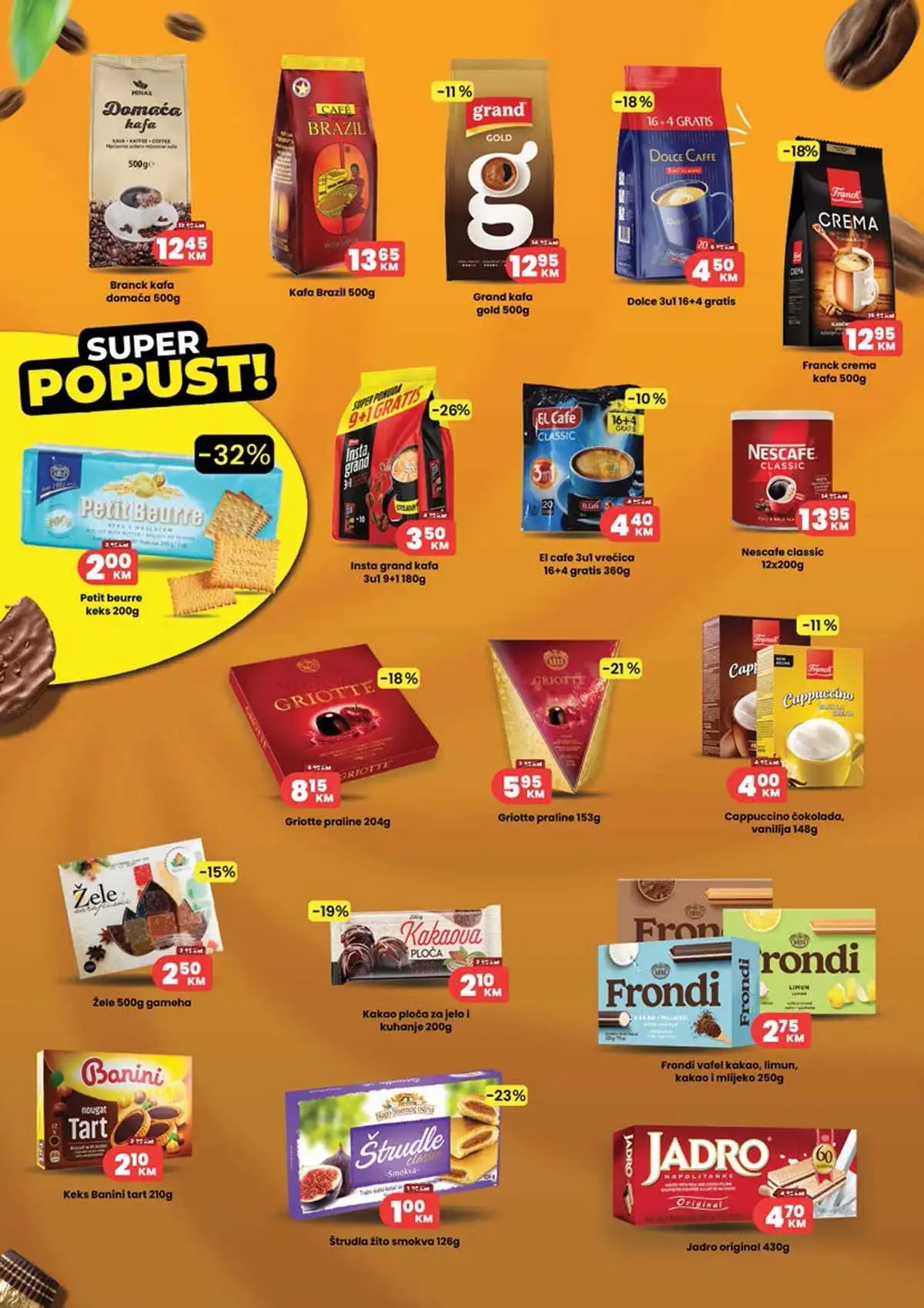 Hass Komerc akcija do 30.04.2026 katalog sniženja prehrane i kućnih proizvoda