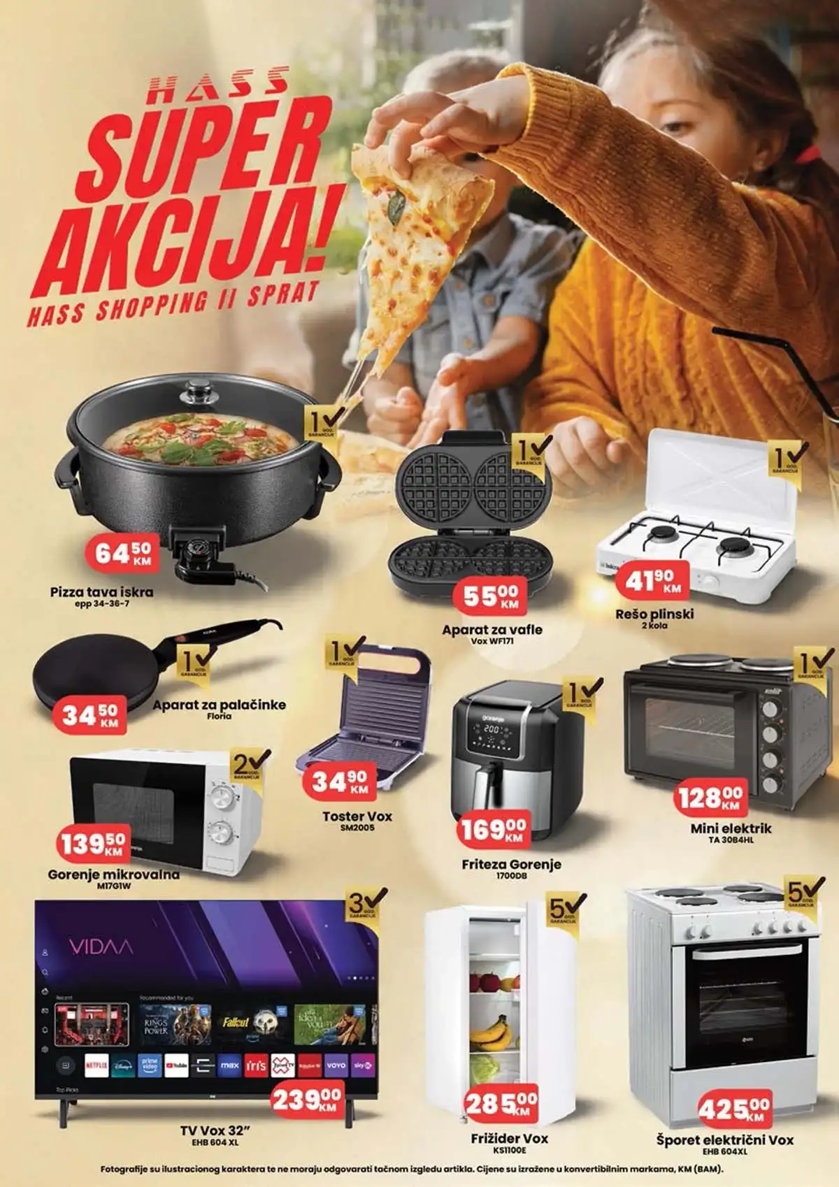 Hass Komerc akcija do 30.04.2026 katalog sniženja prehrane i kućnih proizvoda