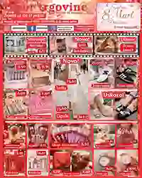 Izbor trgovine katalog kućni proizvodi i garderoba akcija