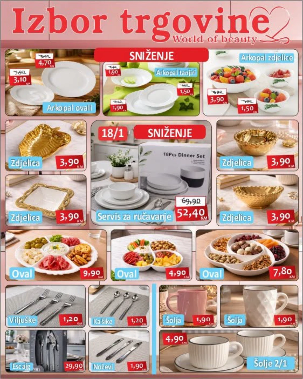 Izbor trgovine katalog do 29.05.2026 – Arkopal posuđe i kuhinjski pribor