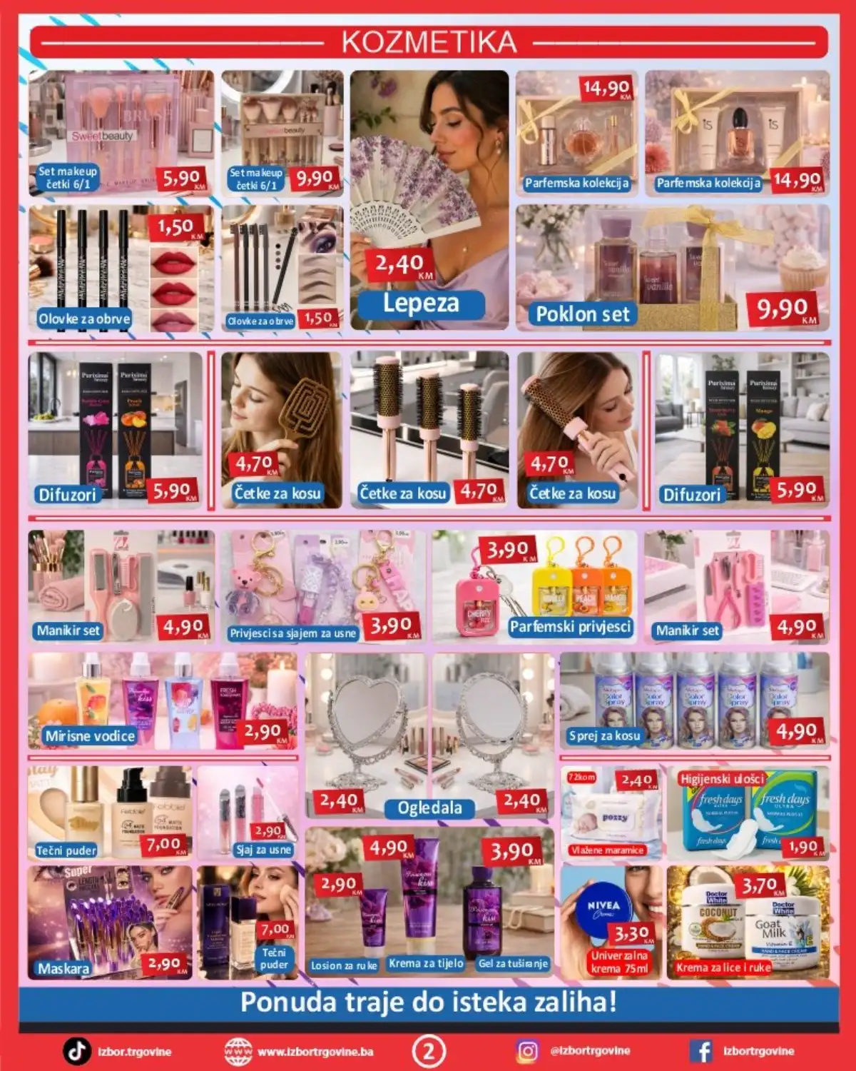 Izbor Trgovine akcija – kućni proizvodi i garderoba na sniženju do 01. maja 2026 (strana 2)