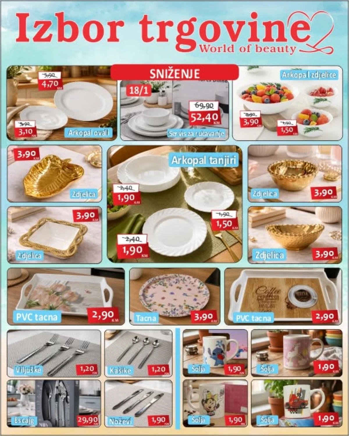 Izbor Trgovine katalog do 19.06.2026 – dekoracije, pokloni, kućni tekstil i proizvodi za dom