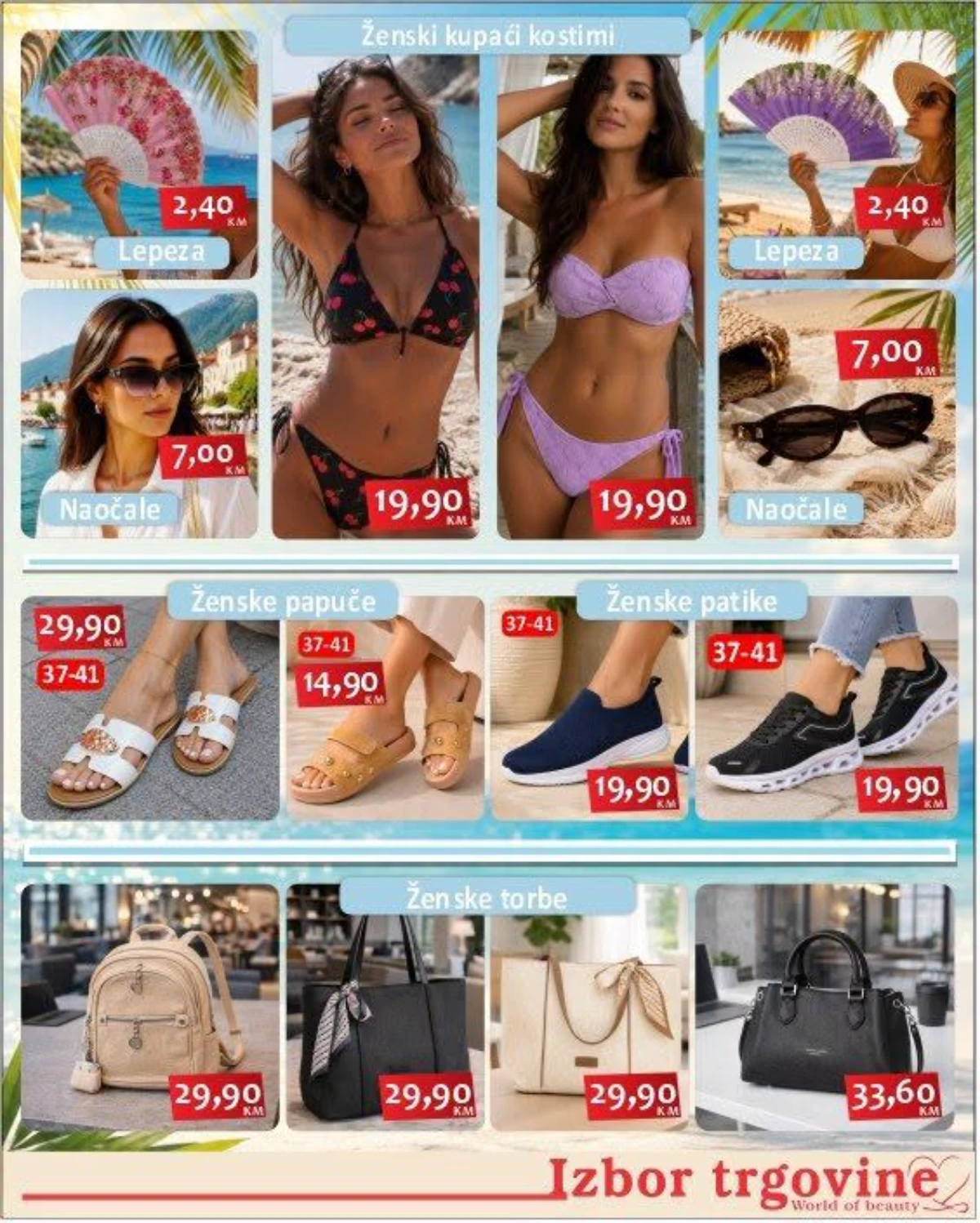 Izbor Trgovine katalog do 26.06.2026 – torbe, obuća i ljetna kolekcija