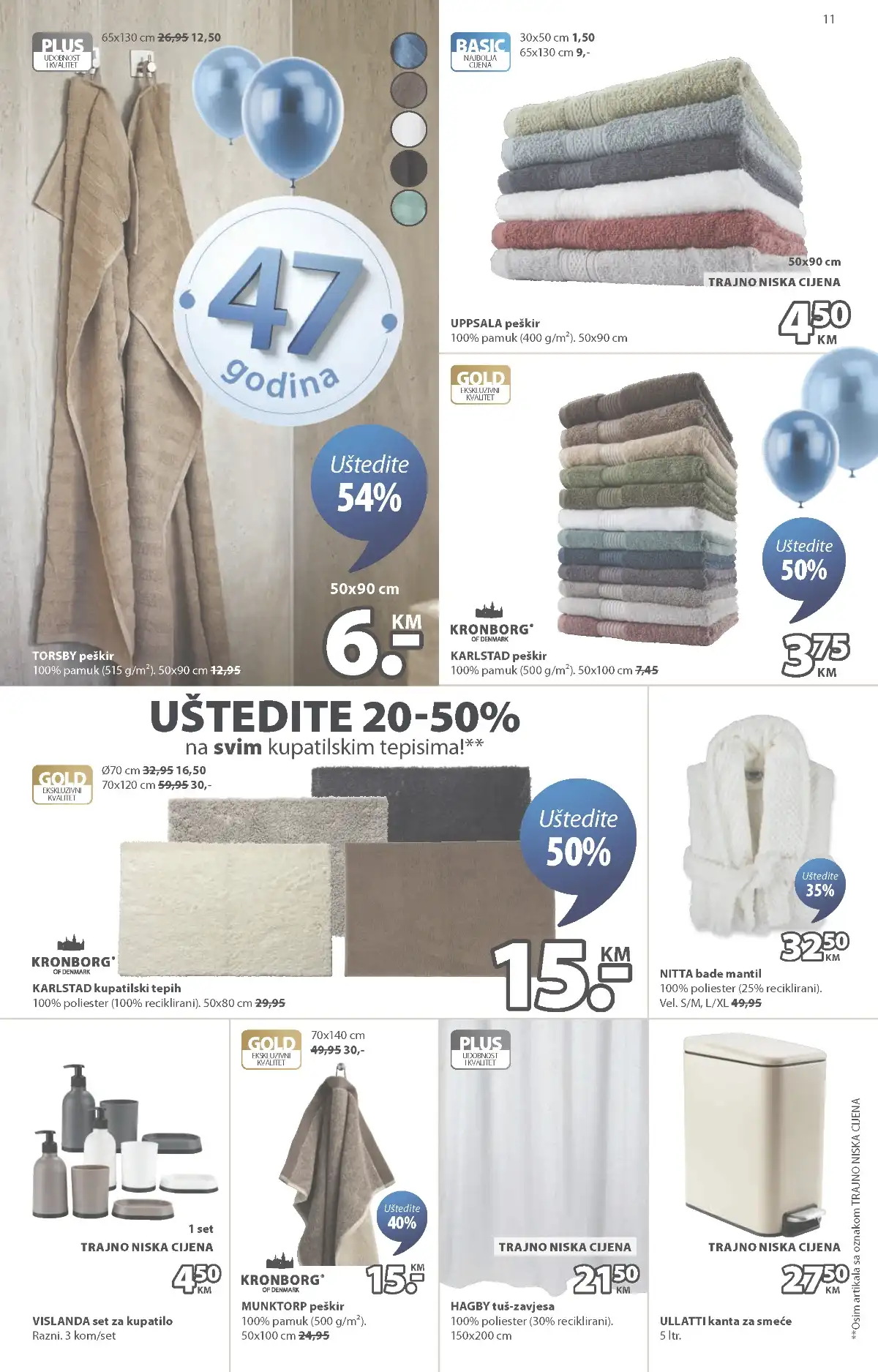 JYSK akcija do 50 posto baštenski namještaj i oprema za dvorište do 05.05.2026 strana 11