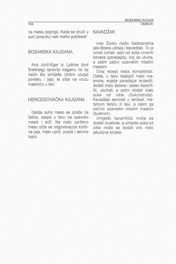 Recepti Bosanski kuhar  Alija Lakišić