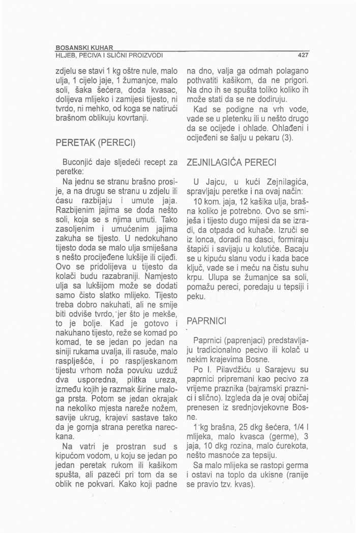 Recepti Bosanski kuhar  Alija Lakišić