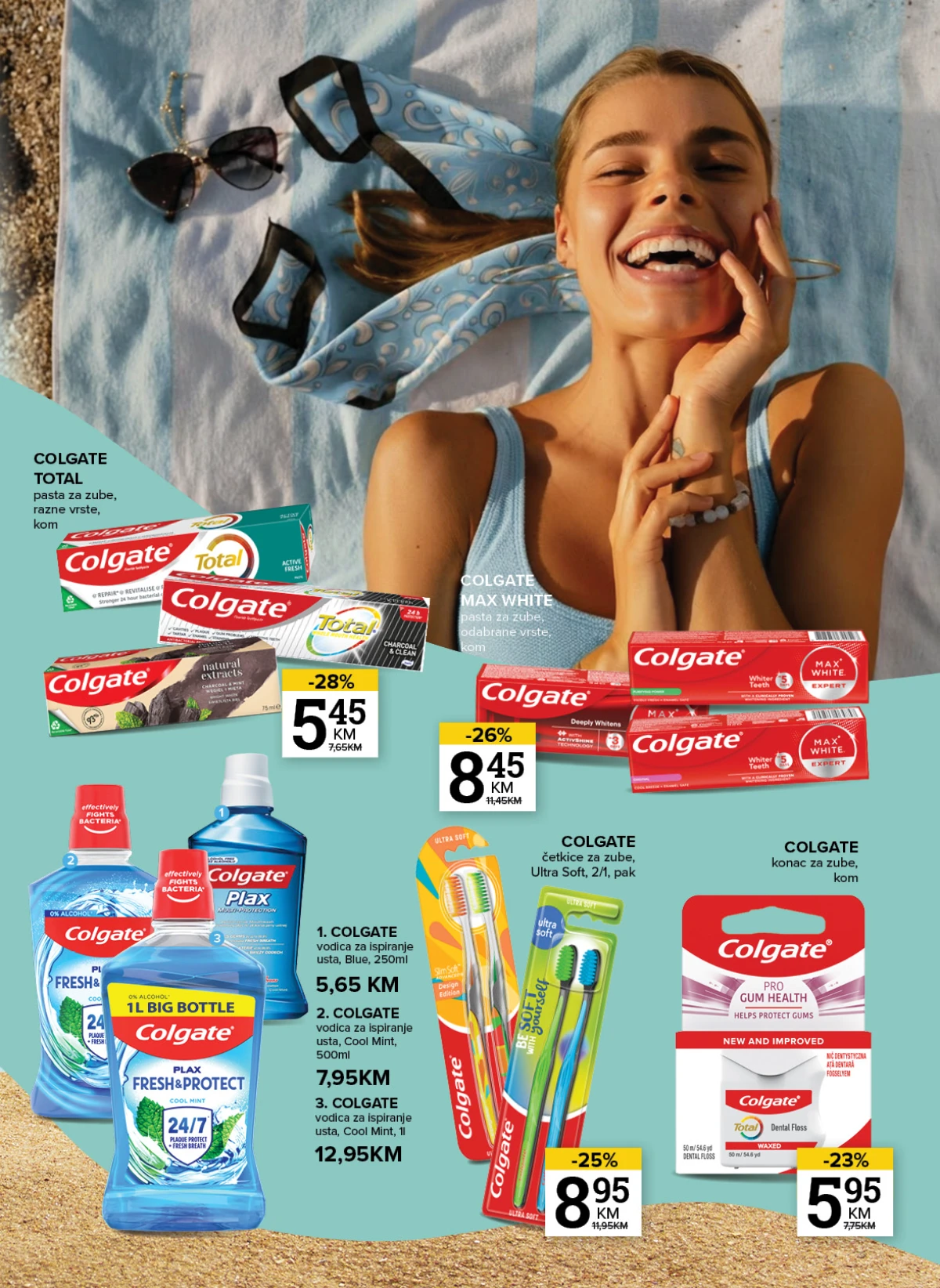 Colgate paste za zube, četkice i vodice za ispiranje usta