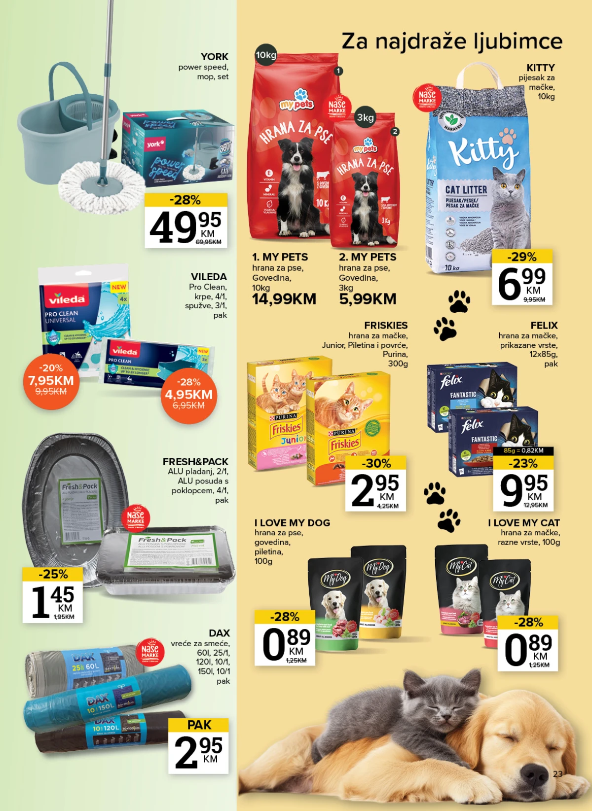 Konzum i Mercator akcija katalog sniženja do 11. maja 2026 – strana 23
