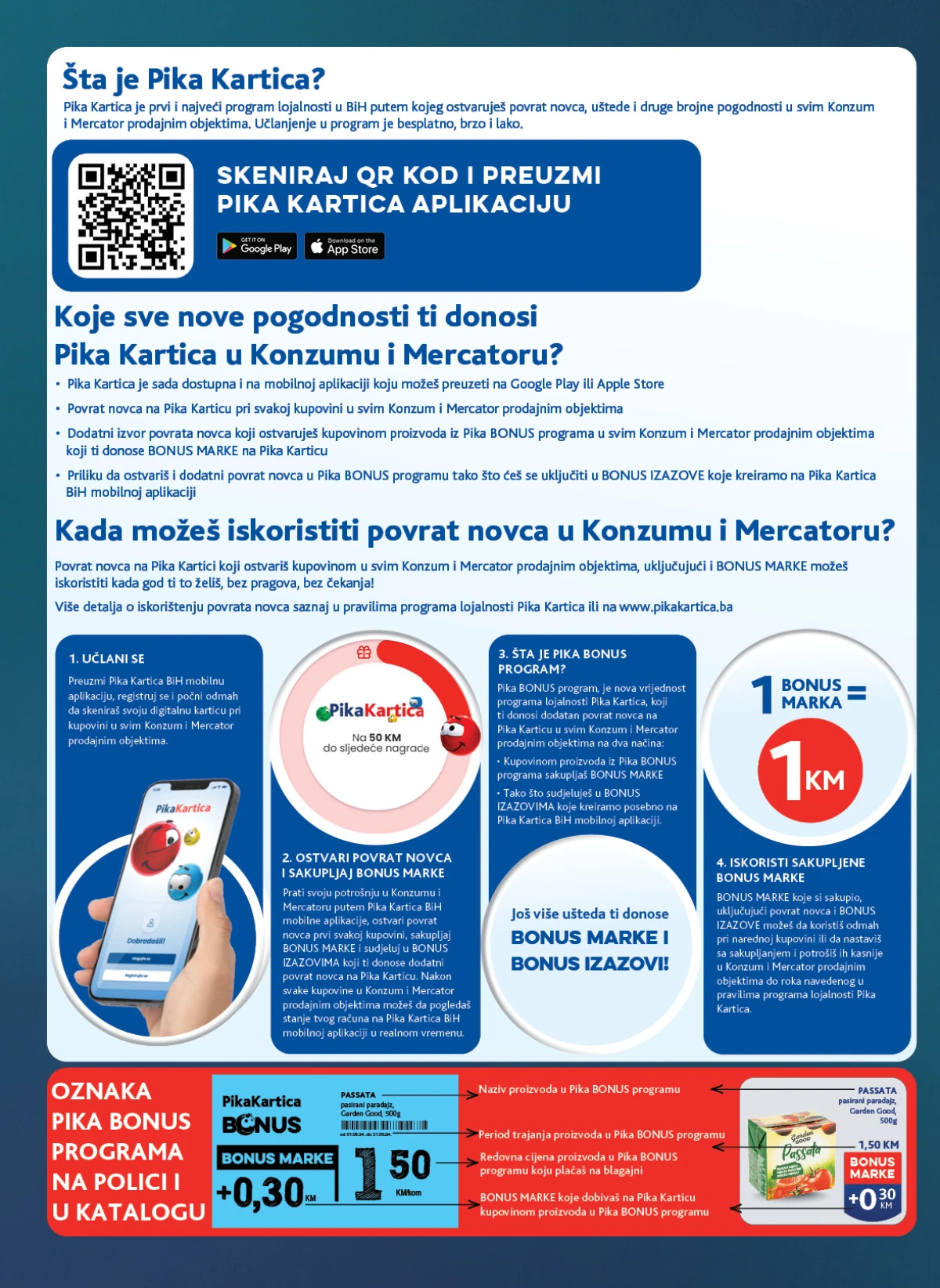 Konzum i Mercator akcija katalog sniženja do 11. maja 2026 – strana 28