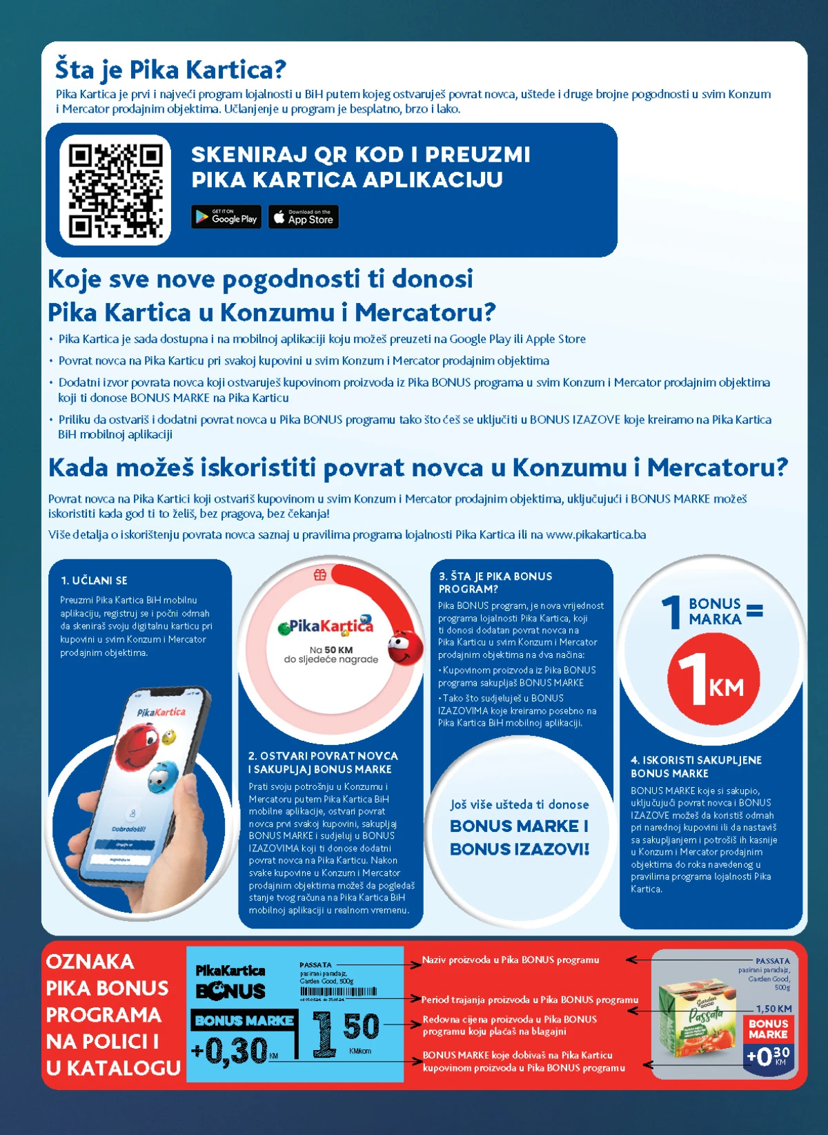 Konzum i Mercator katalog maj 2026 sredstva za čišćenje akcija