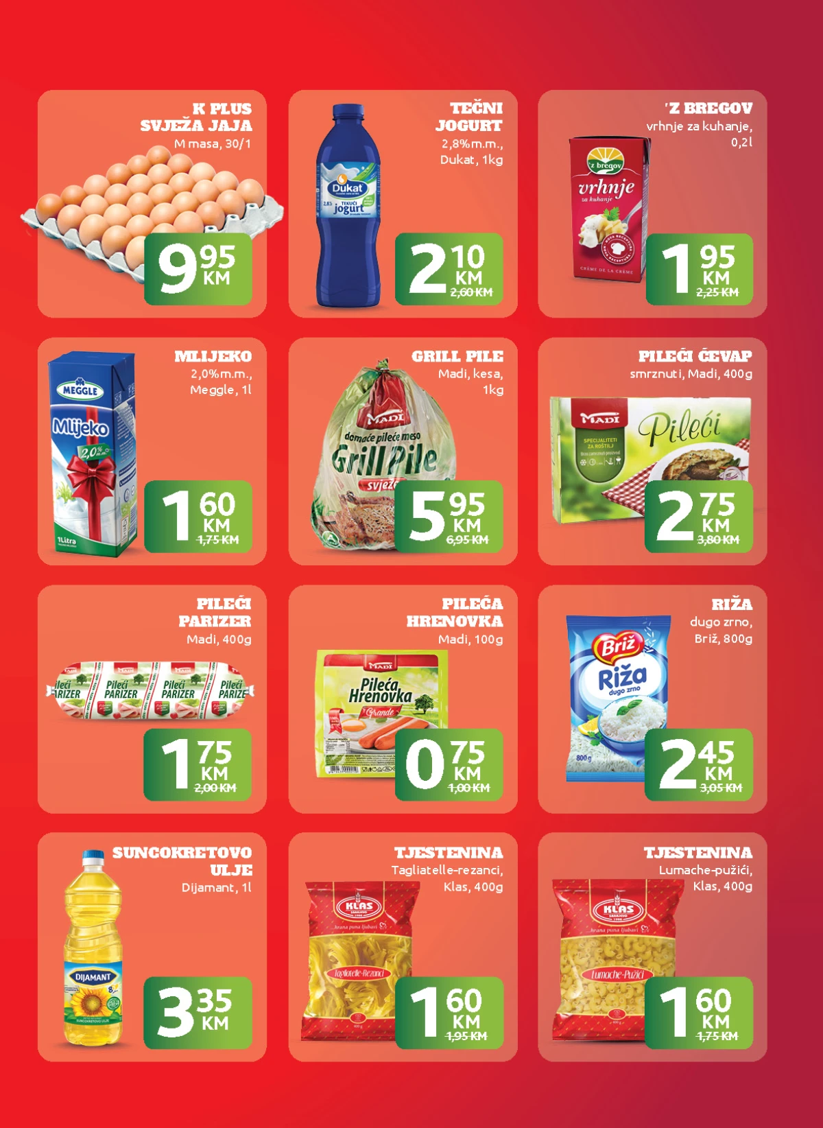 Konzum i Mercator katalog maj 2026 kućanski aparati akcija