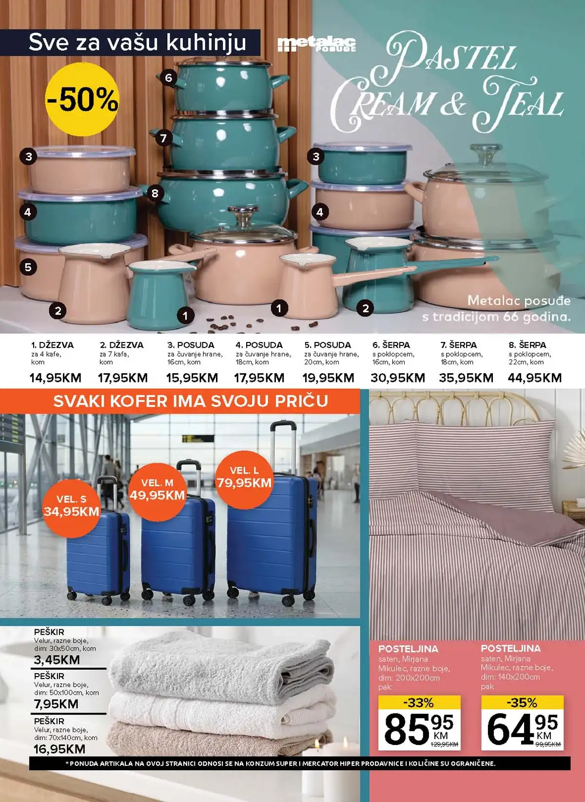 Konzum i Mercator akcija katalog sniženja do 27. aprila 2026 – strana 24