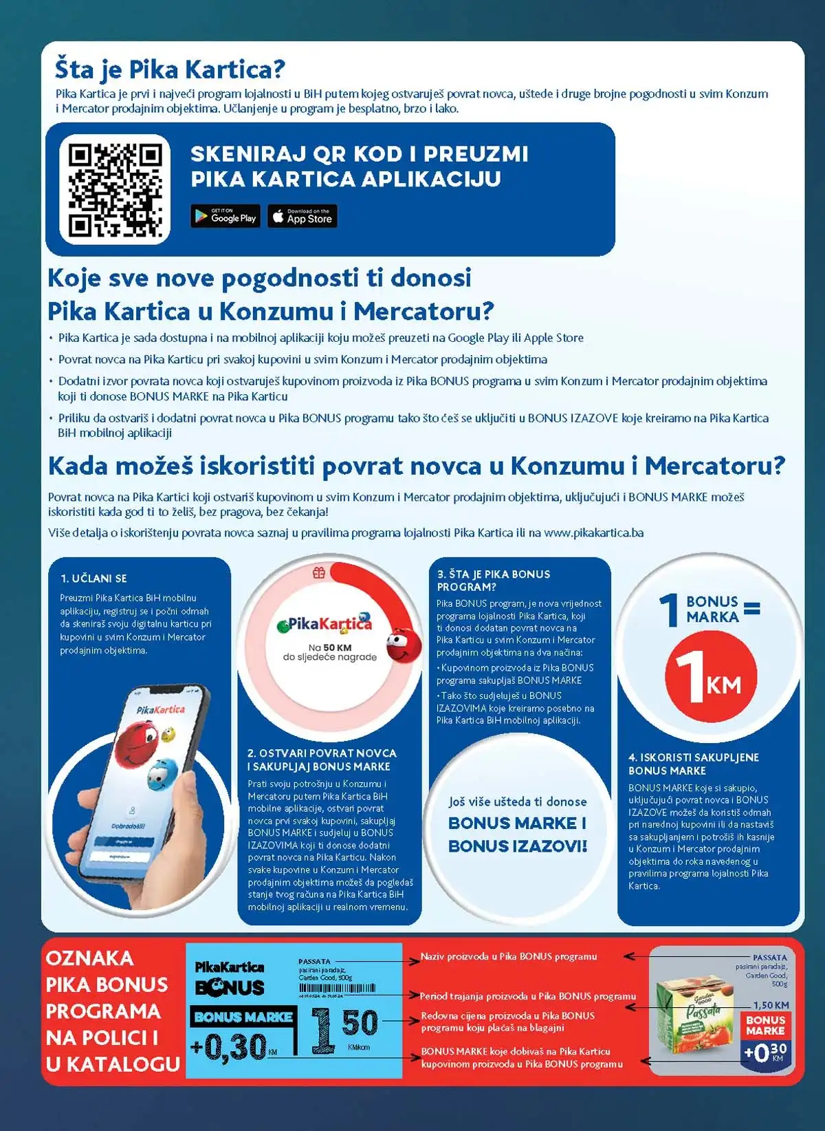 Konzum i Mercator akcija katalog sniženja do 27. aprila 2026 – strana 26